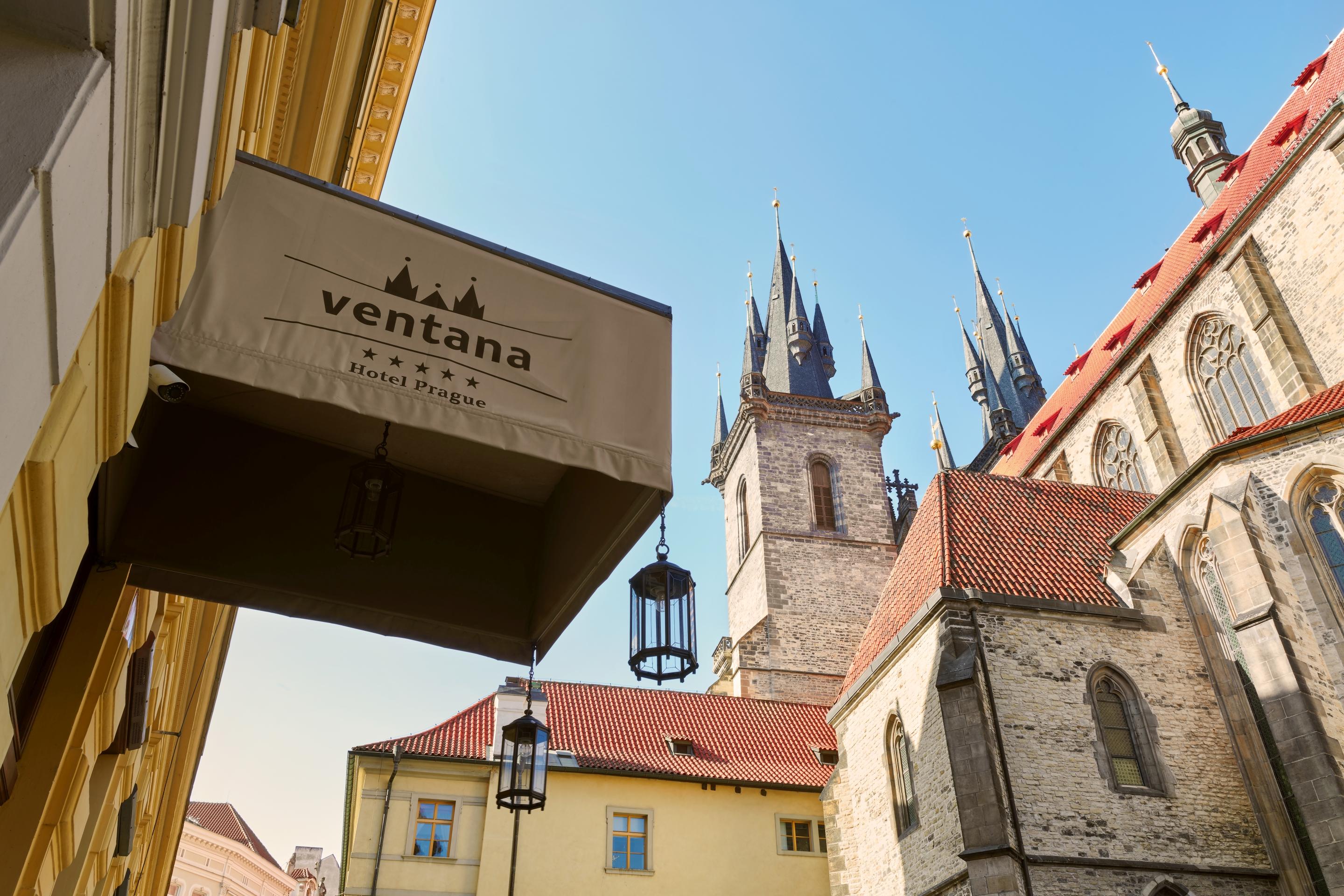 Ventana Hotel Прага Экстерьер фото